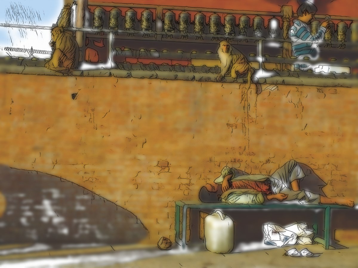 Swayambhunath World Peace Pond
